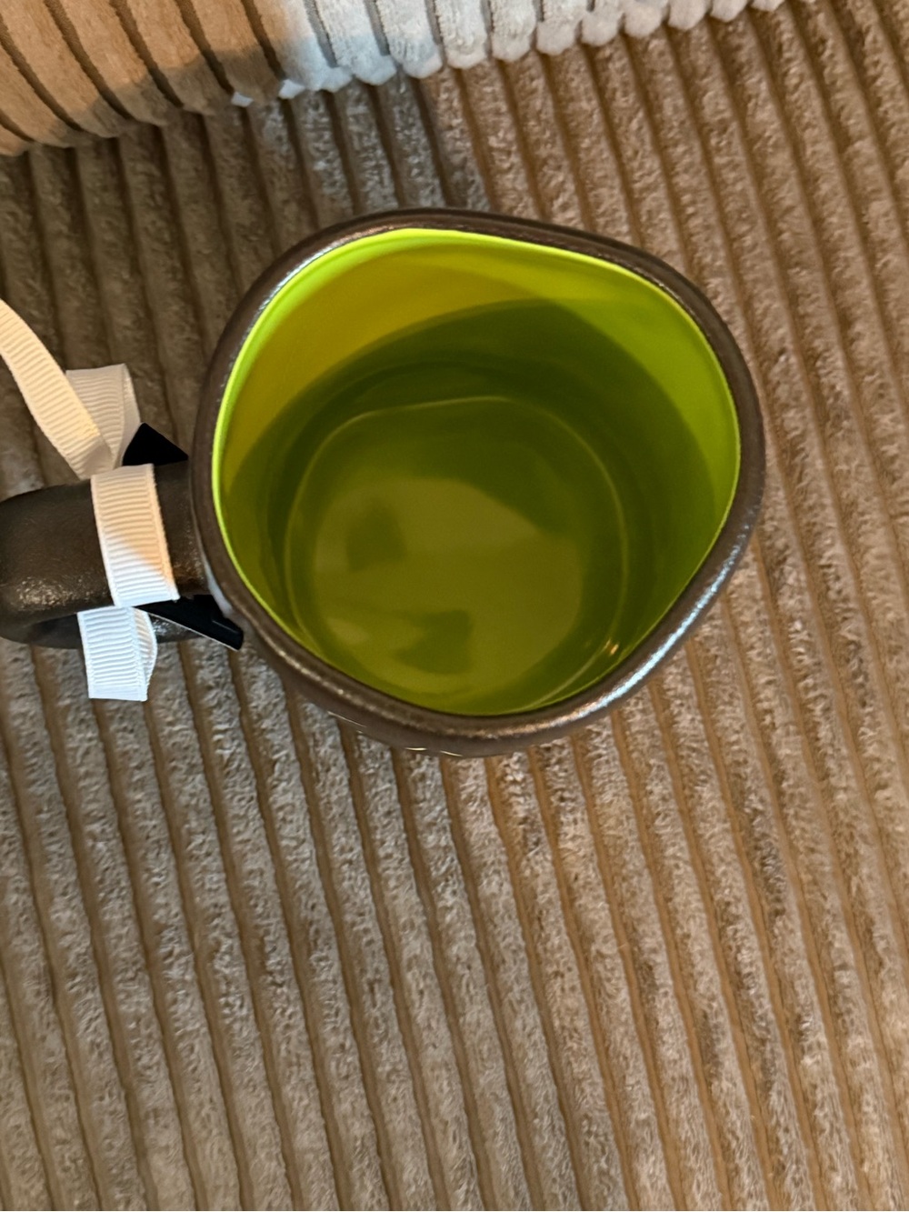 Rae Dunn x Nightmare Before Christmas Black Double-sided Mug: OOGIE BOOGIE NWT - Picture 3 of 6